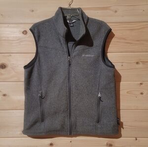 Eddie Bauer Vest Men's Fleece Full Zip Size M 23x26